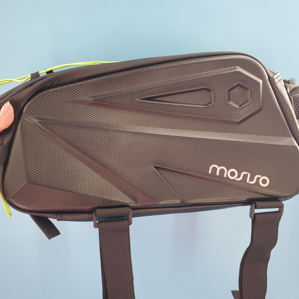 Mosiso black bike rack bag Brand New!